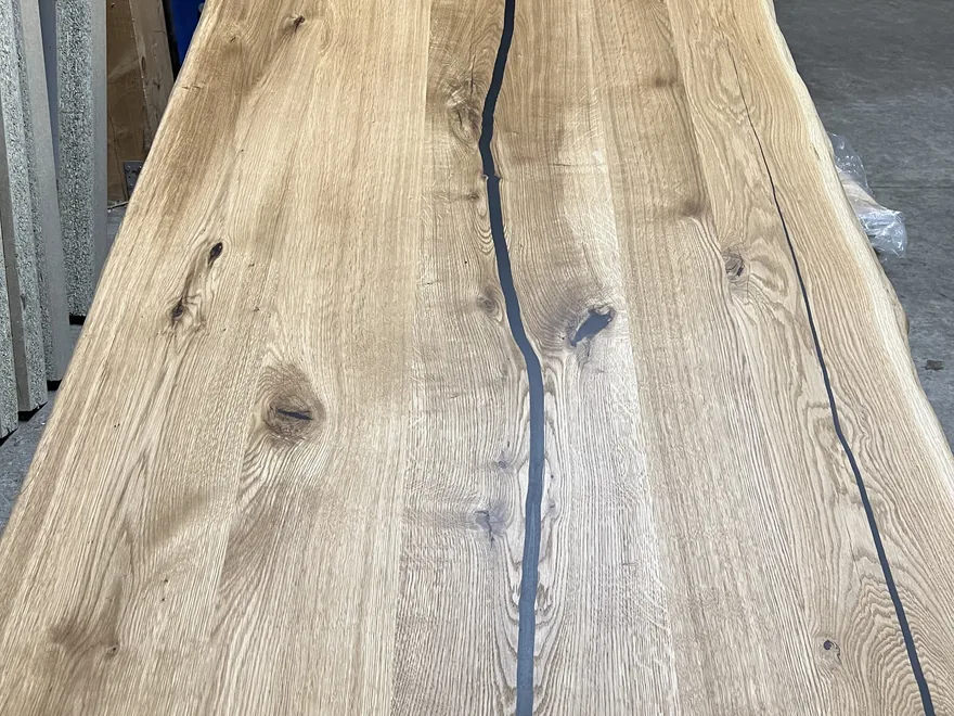 Tischplatte fix und fertig